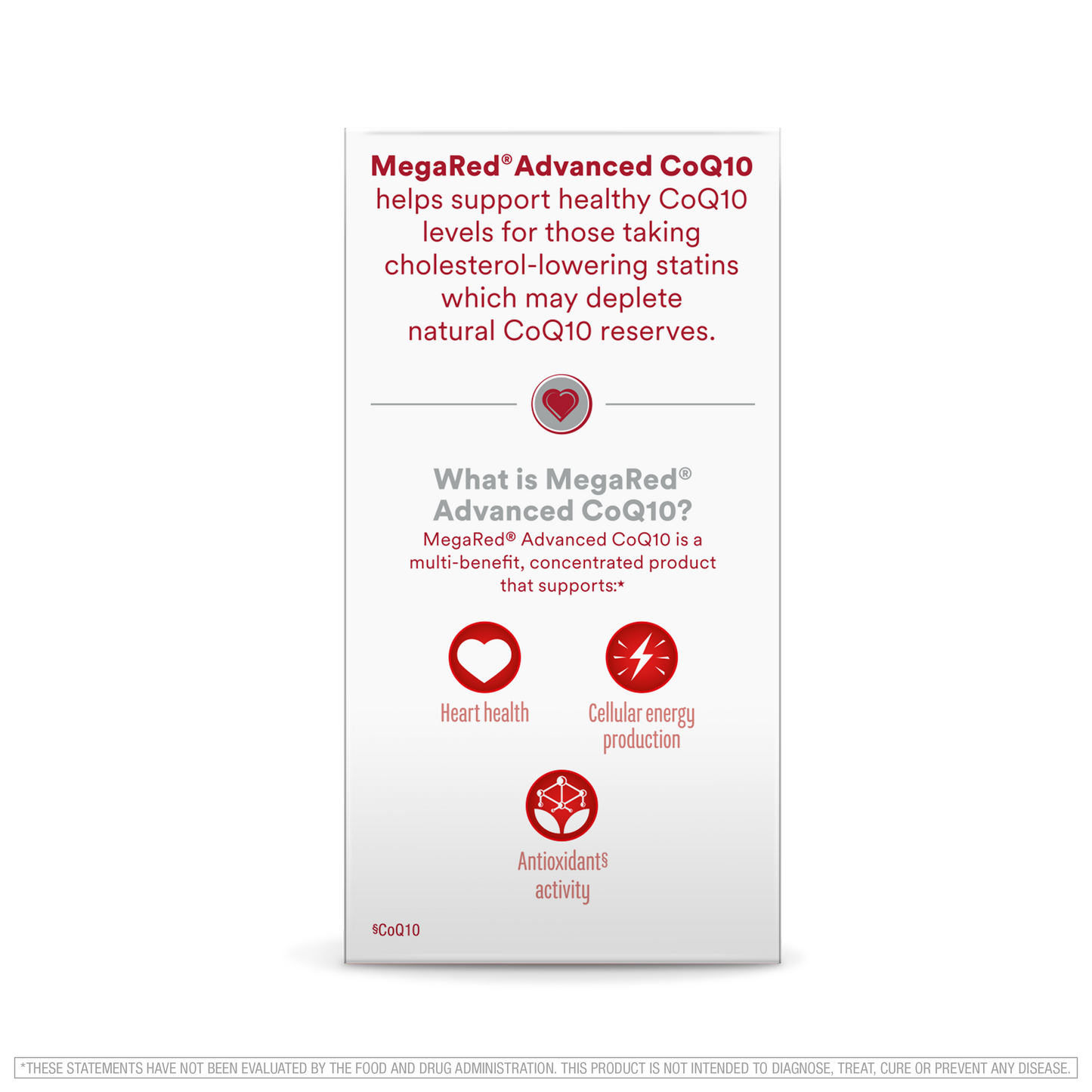 MegaRed Advanced CoQ10 200mg