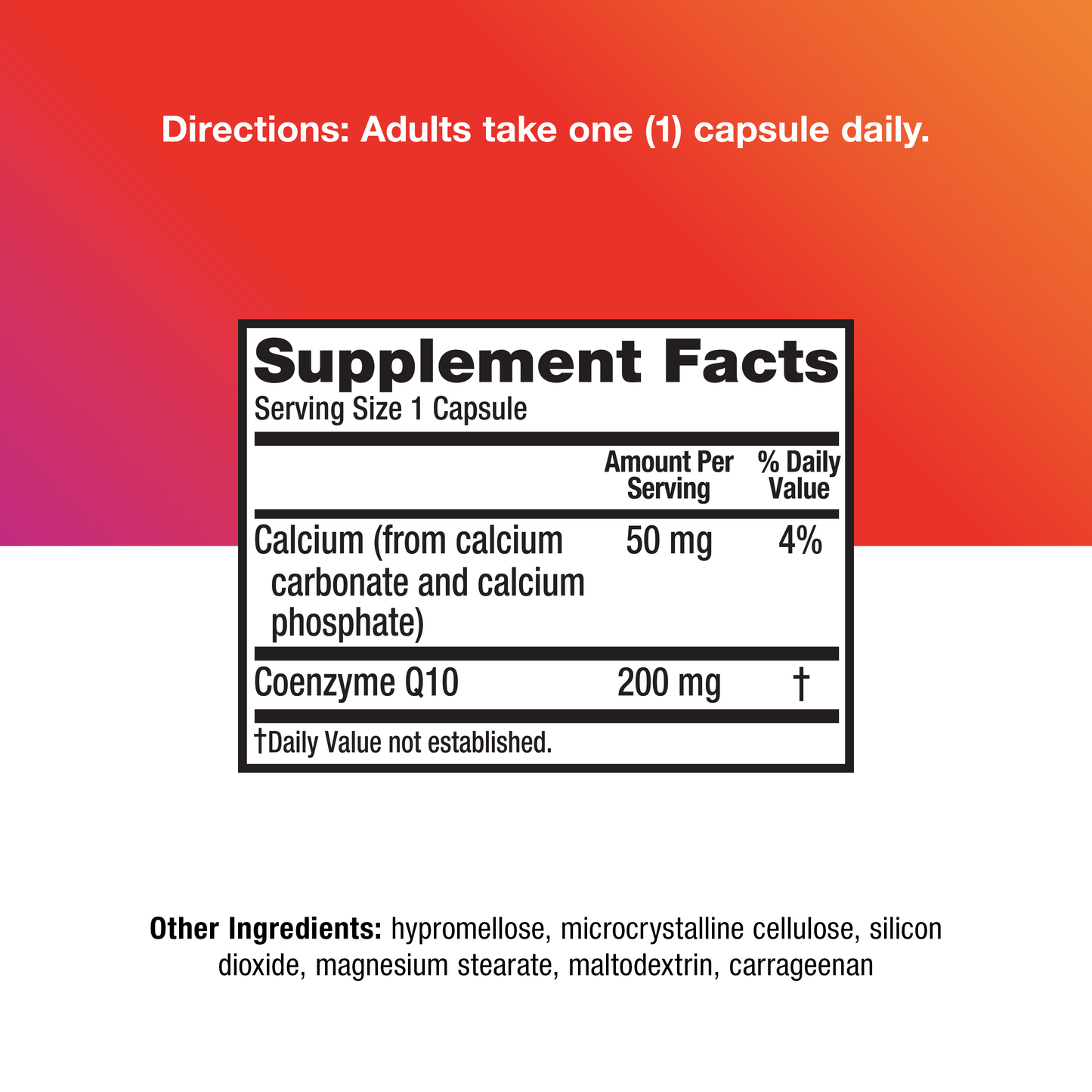MegaRed Advanced CoQ10 200mg